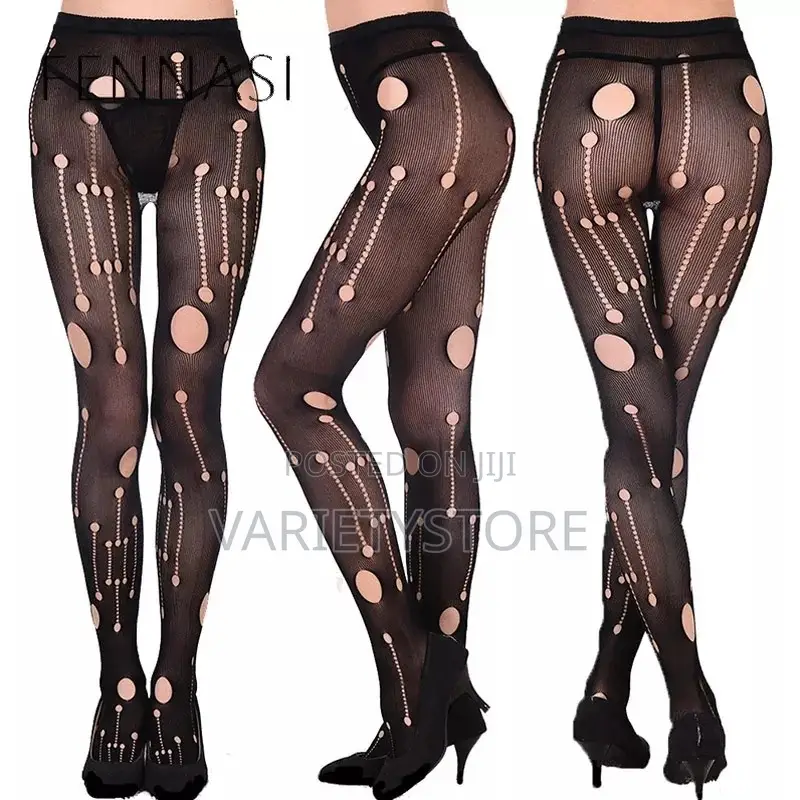 Hollow Out Mesh Holes Fishnet Pantyhose