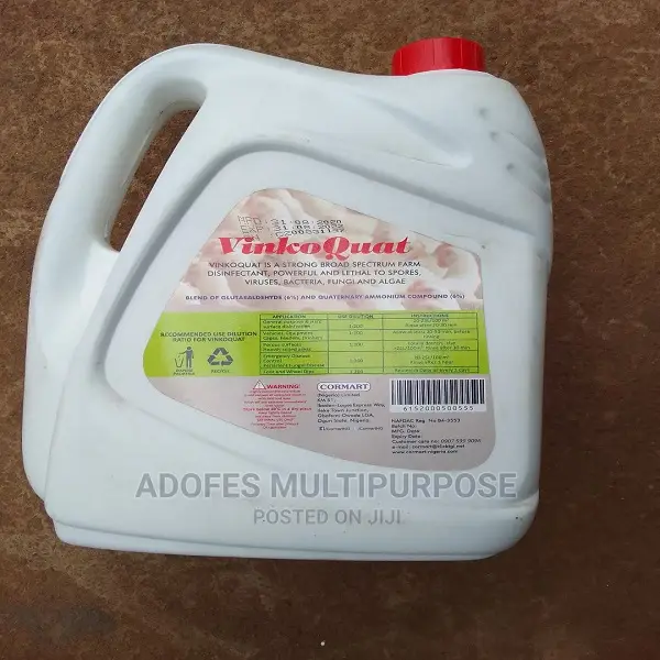 Vinkoquat Disinfectant 4 LTRS Keg
