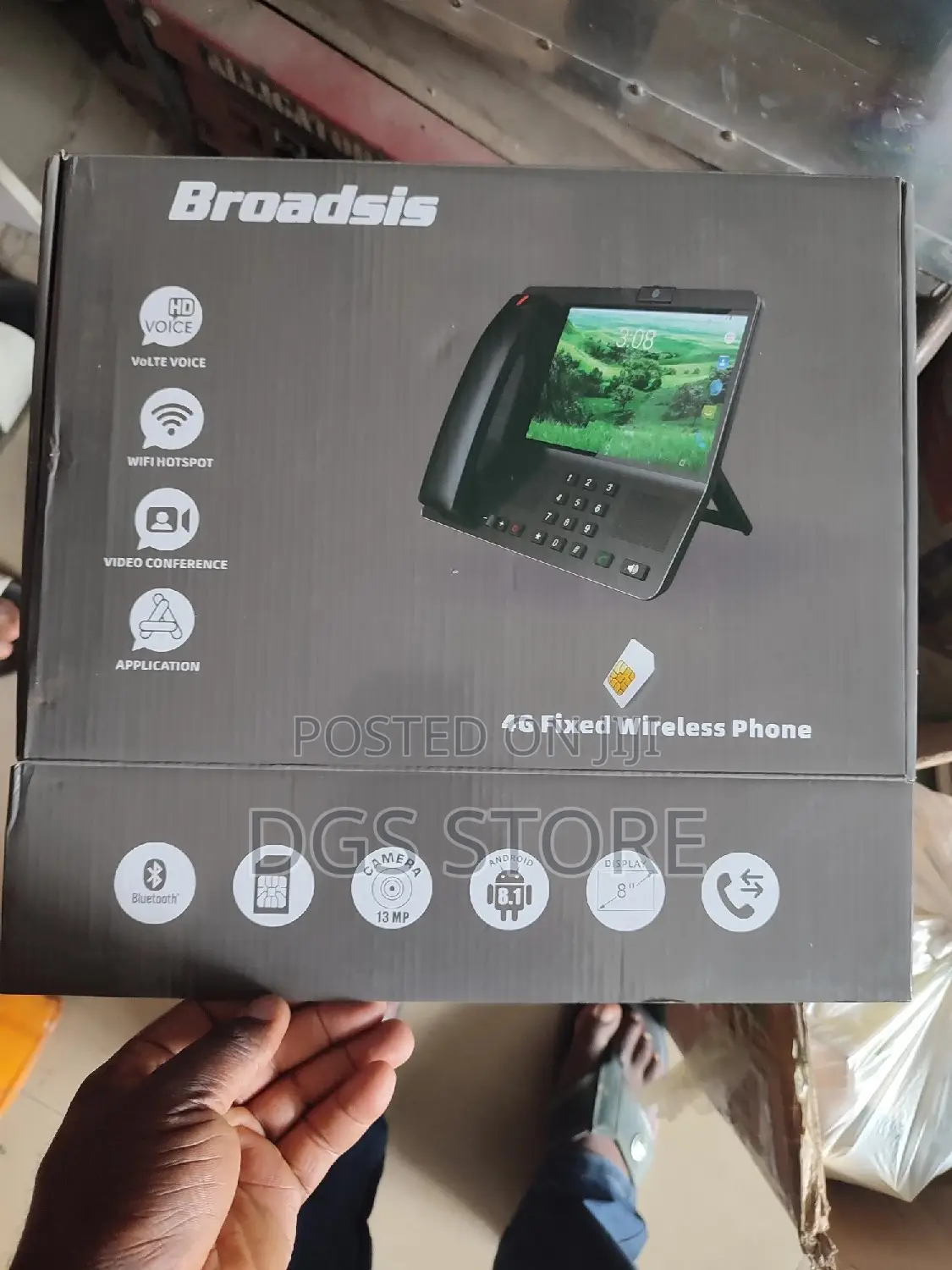 New Mobile Phone 32 Gb Black