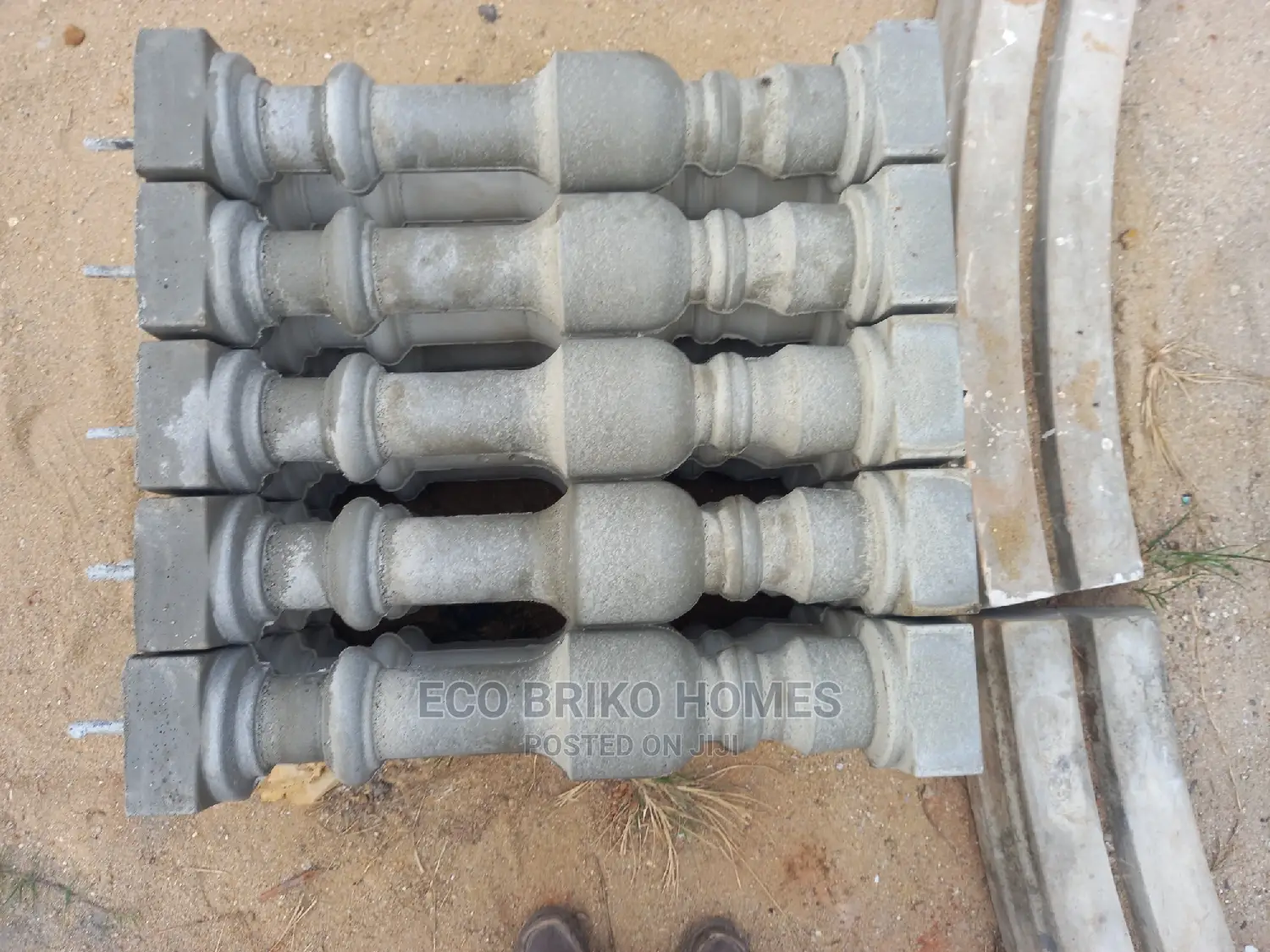 Baroque Concrete Baluster