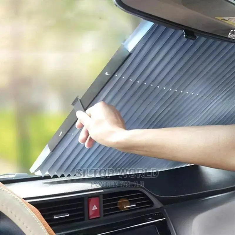 Retractable Car Sun Shade With UV Protection