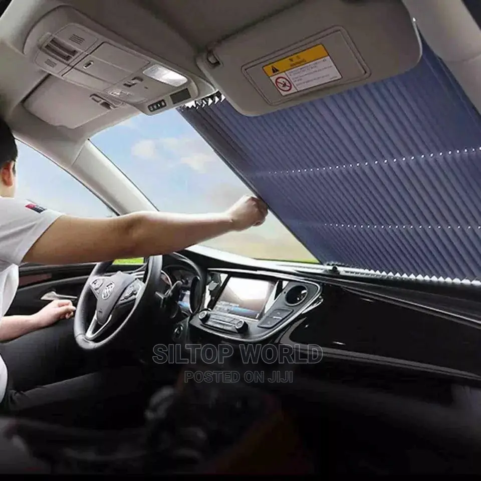 Retractable Car Sun Shade With UV Protection