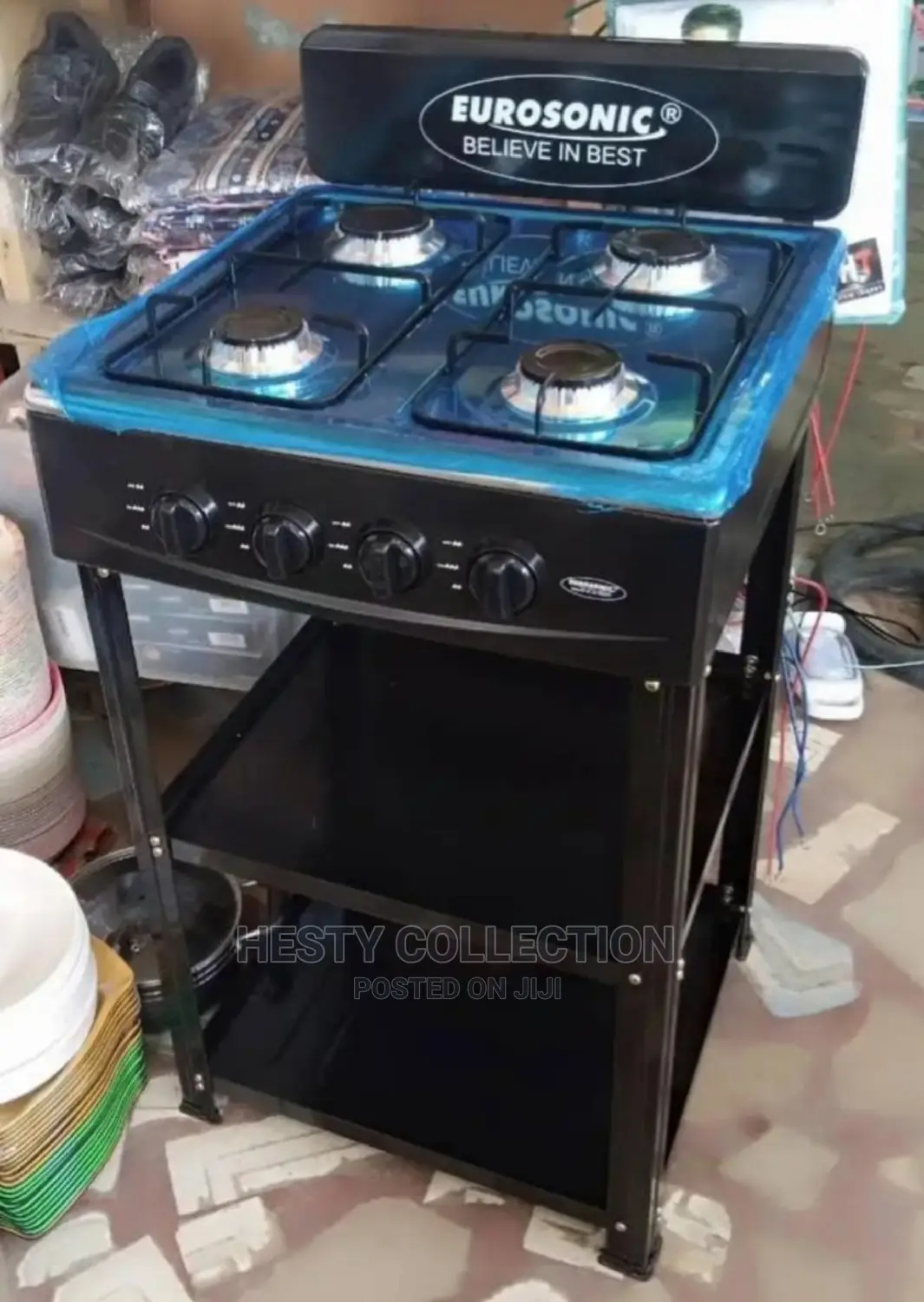 4 Face Standing Gas Cooker Without Oven