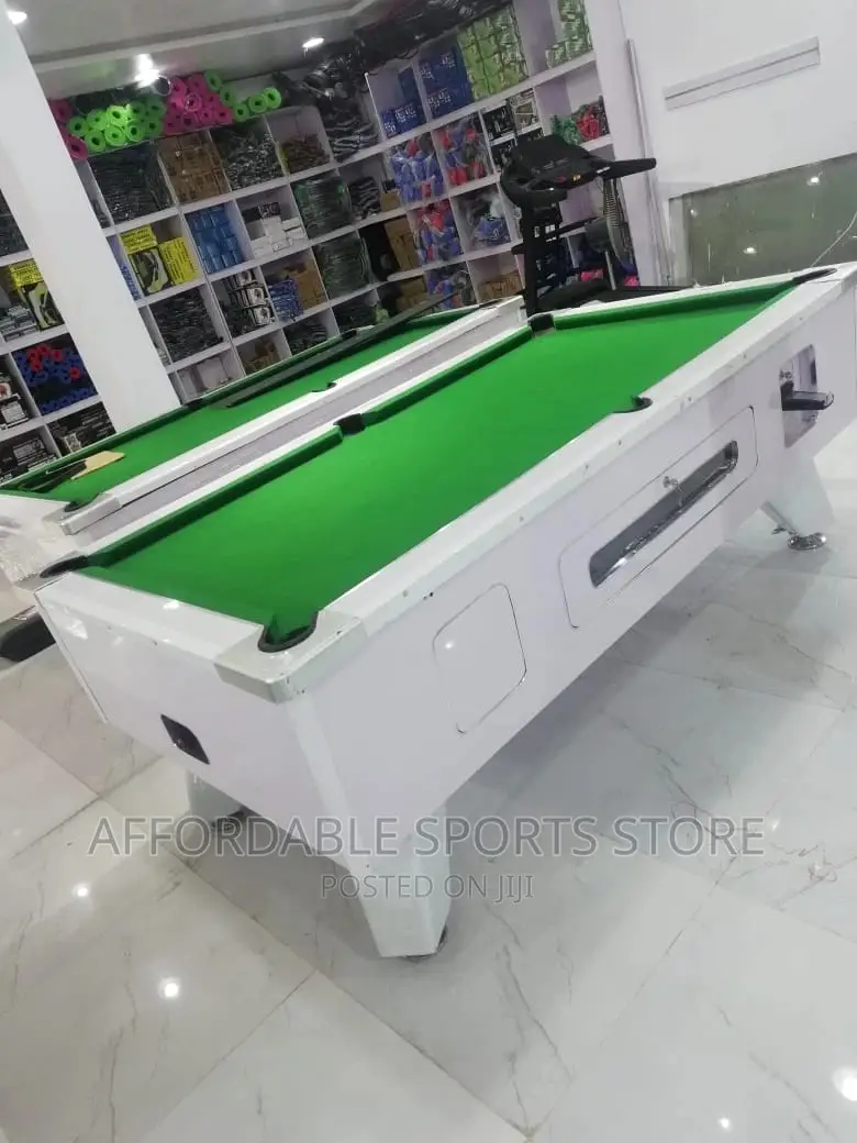 7ft Marble Coin Snooker With Accessories