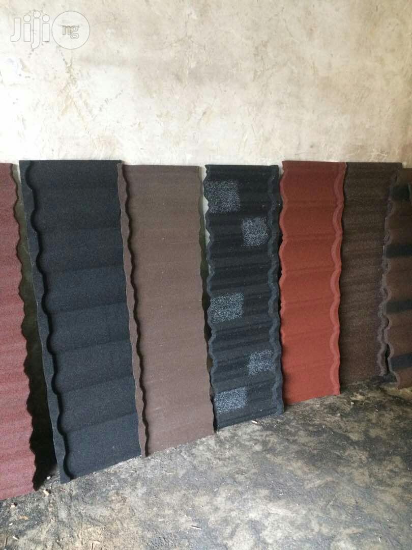Coffee Brown Platinum Stone Coated Roofing Sheet Lagos