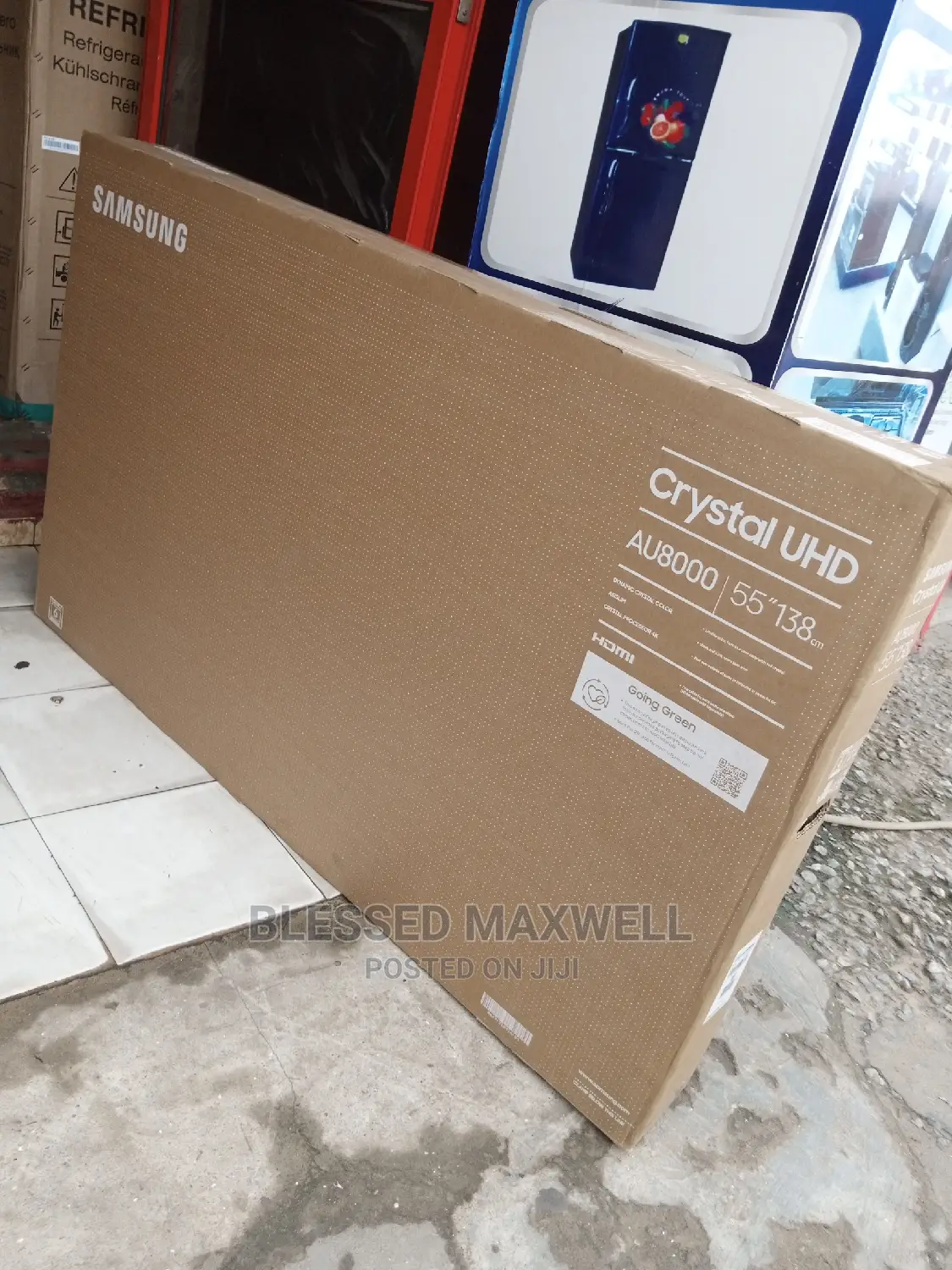 (AU8000) CRYSTALUHD 55 Inches Samsung Smart