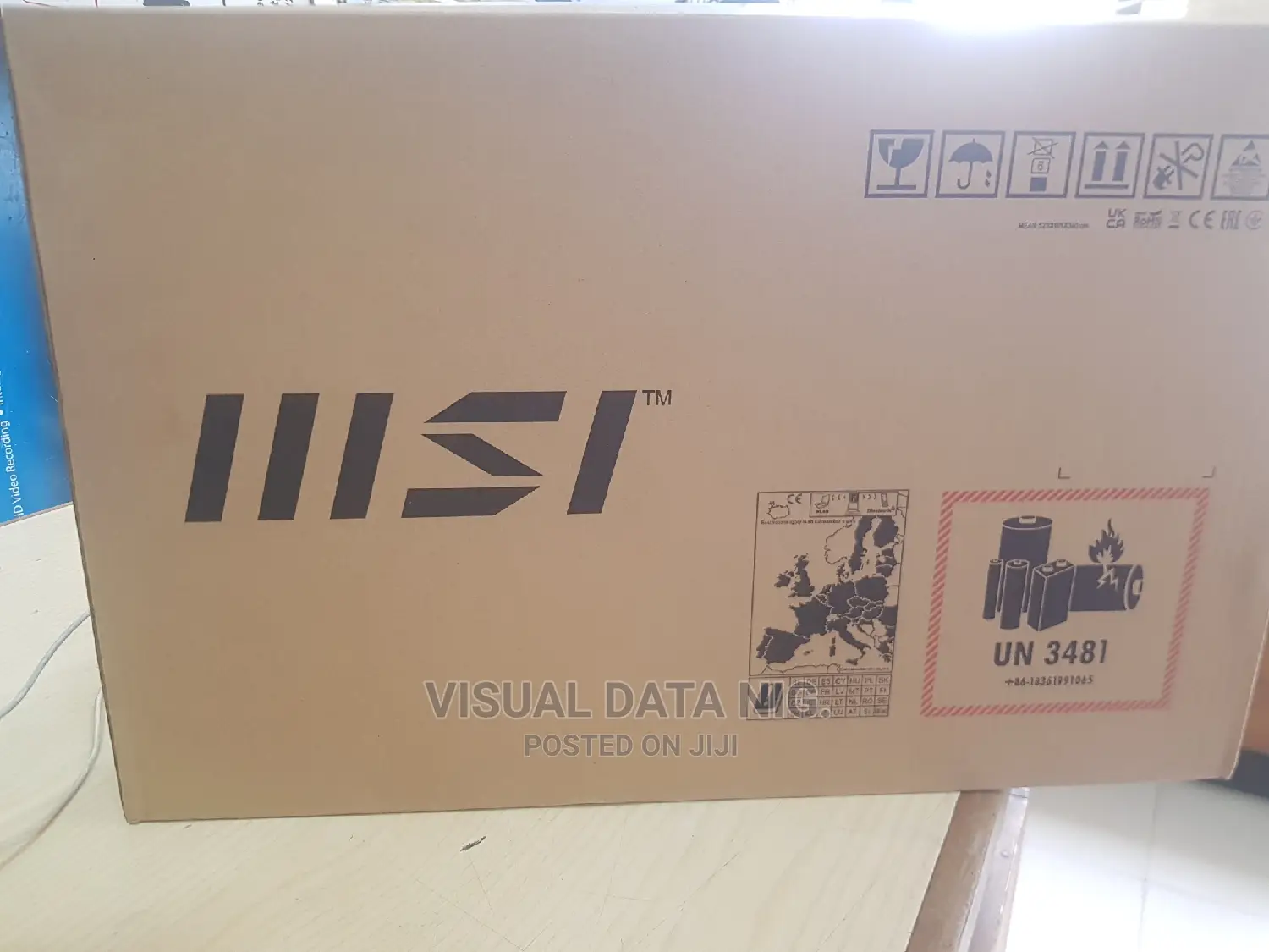 New Laptop MSI GL63 8RD 32GB Intel Core I9 SSD 1T