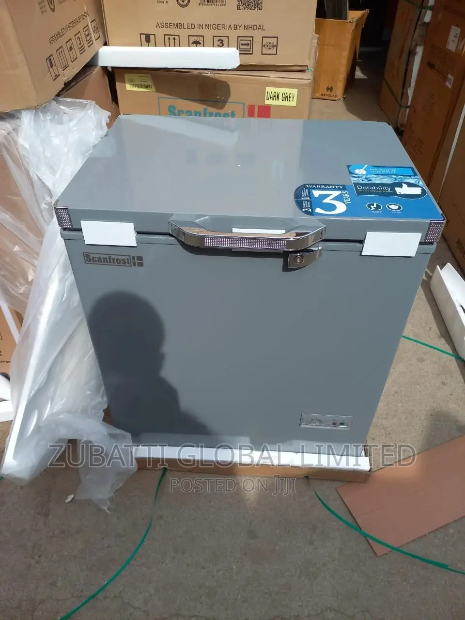 146 Liters of Scanfrost Deep Freezer