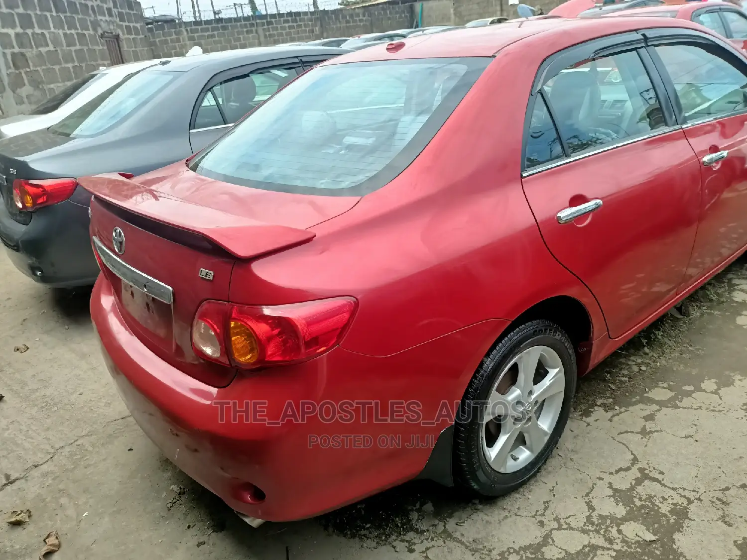 Toyota Corolla S 4dr Sedan (1.8L 4cyl 4A) 2010 Red
