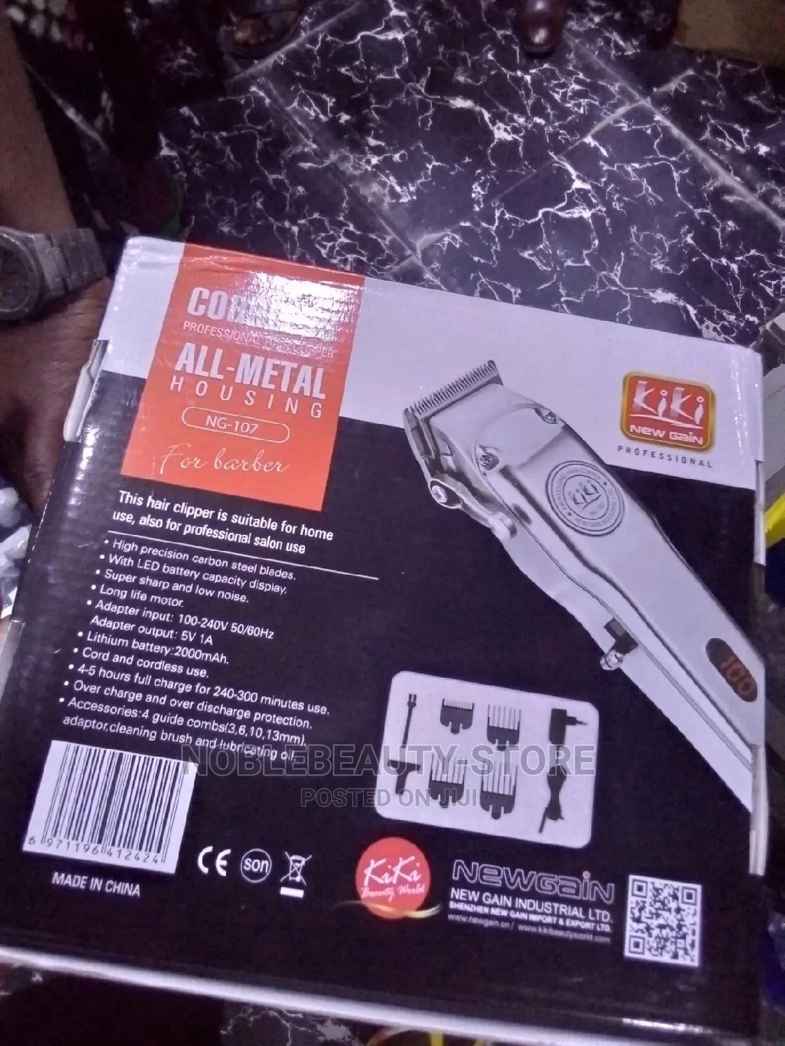 Kiki Professional Matal Cordless Clipper