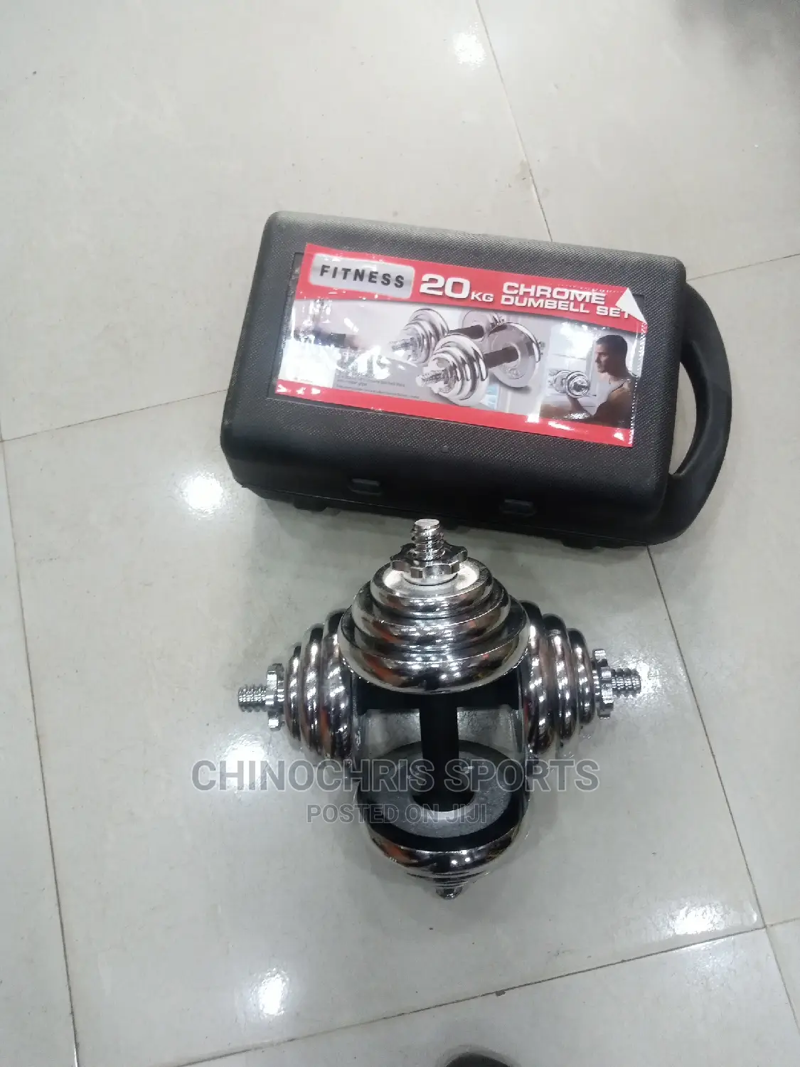 20kg Dumble With Traveling Case
