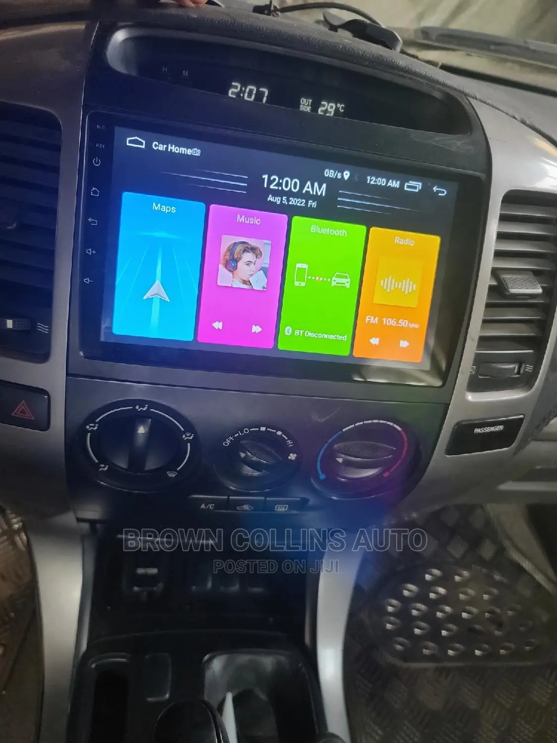 Steering Wheel and Short Android for 2003/2006 Prado