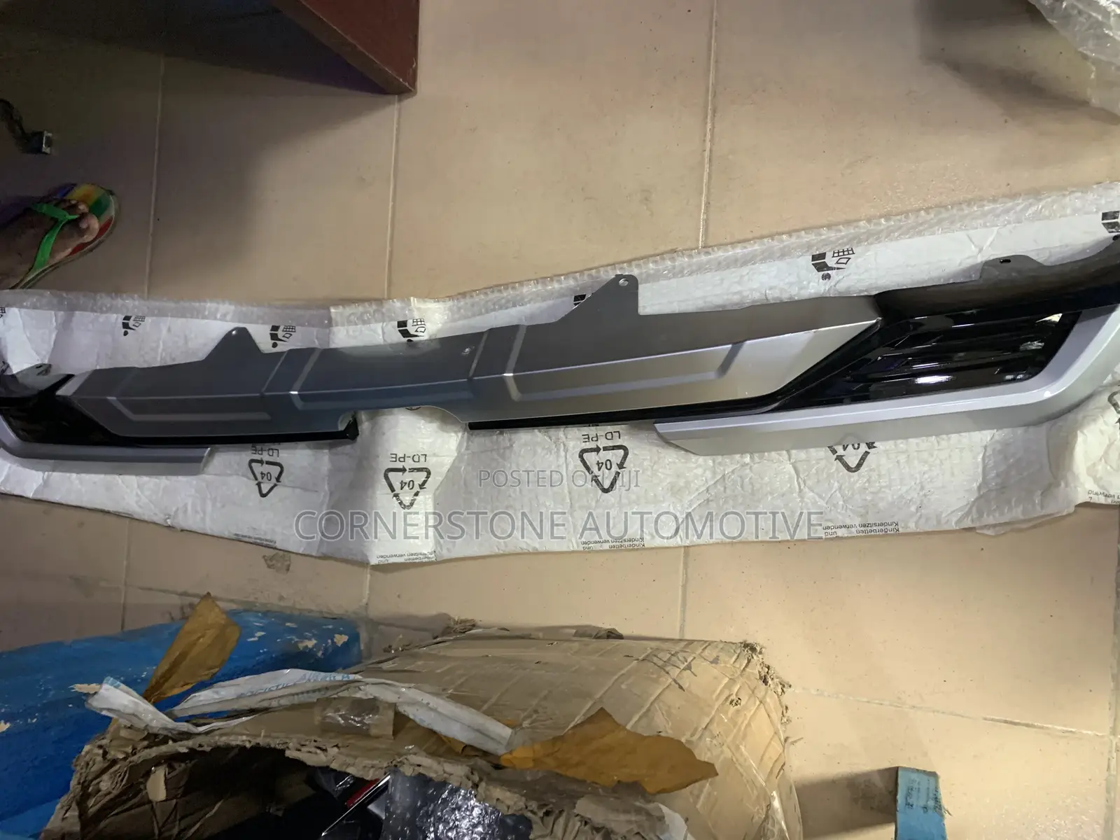 Back Bumper Spoiler Land Cruiser 2021