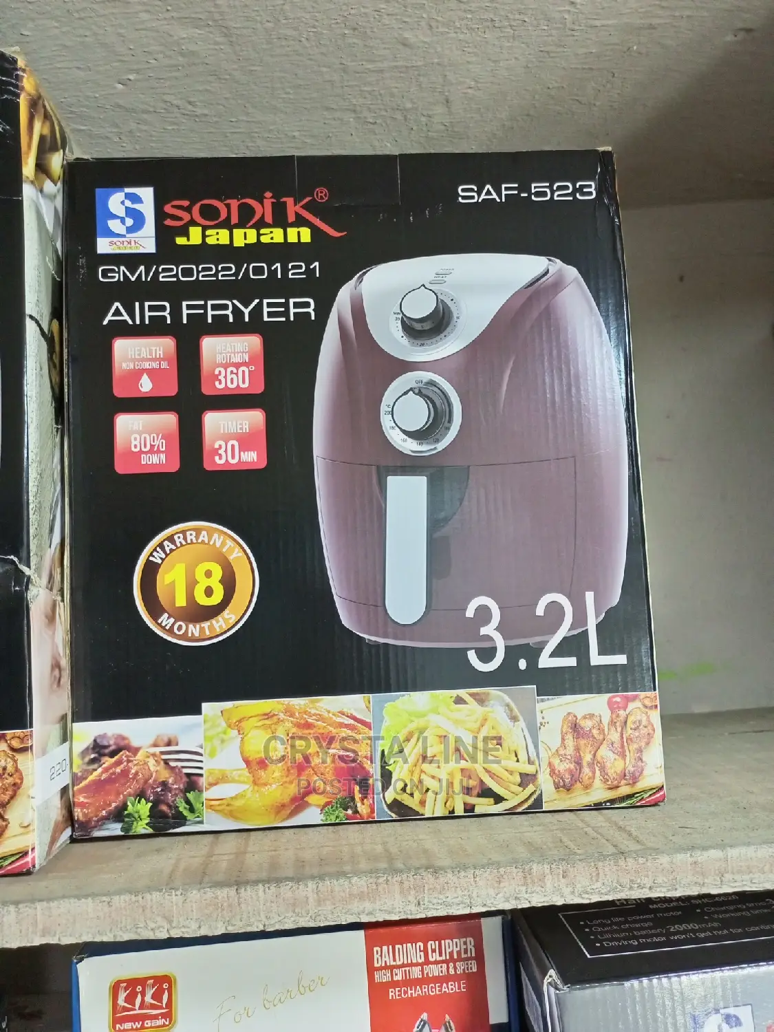 Sonik Japan 3•2litres Air Fryer