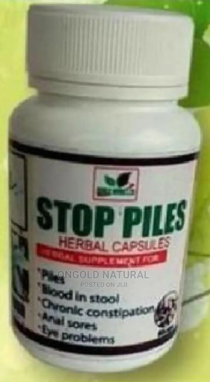 Edible Herbs Capsule for Pile Blood in Stool Anal Sore
