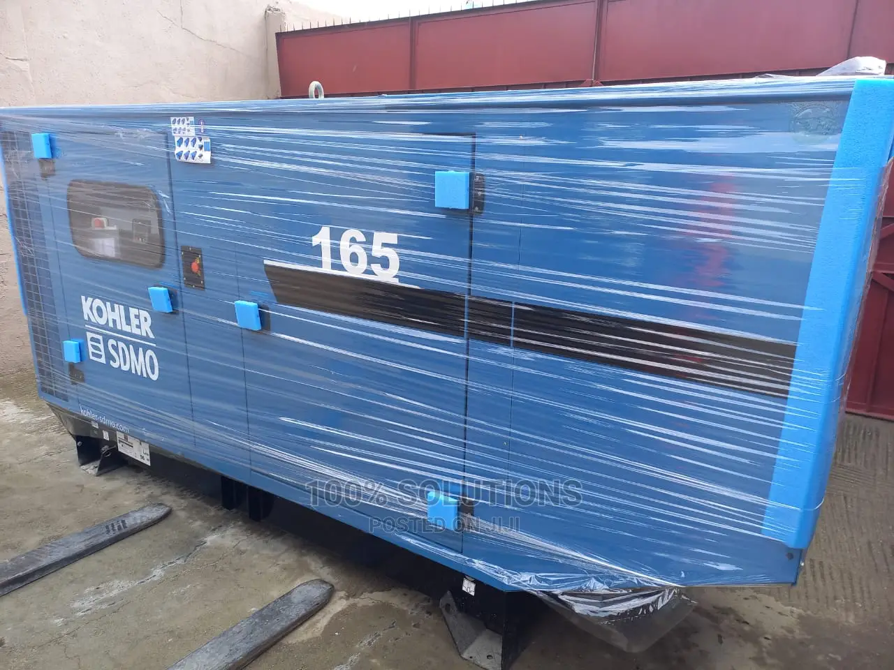 John Deere 150kva Sound Proof Generator Brand New