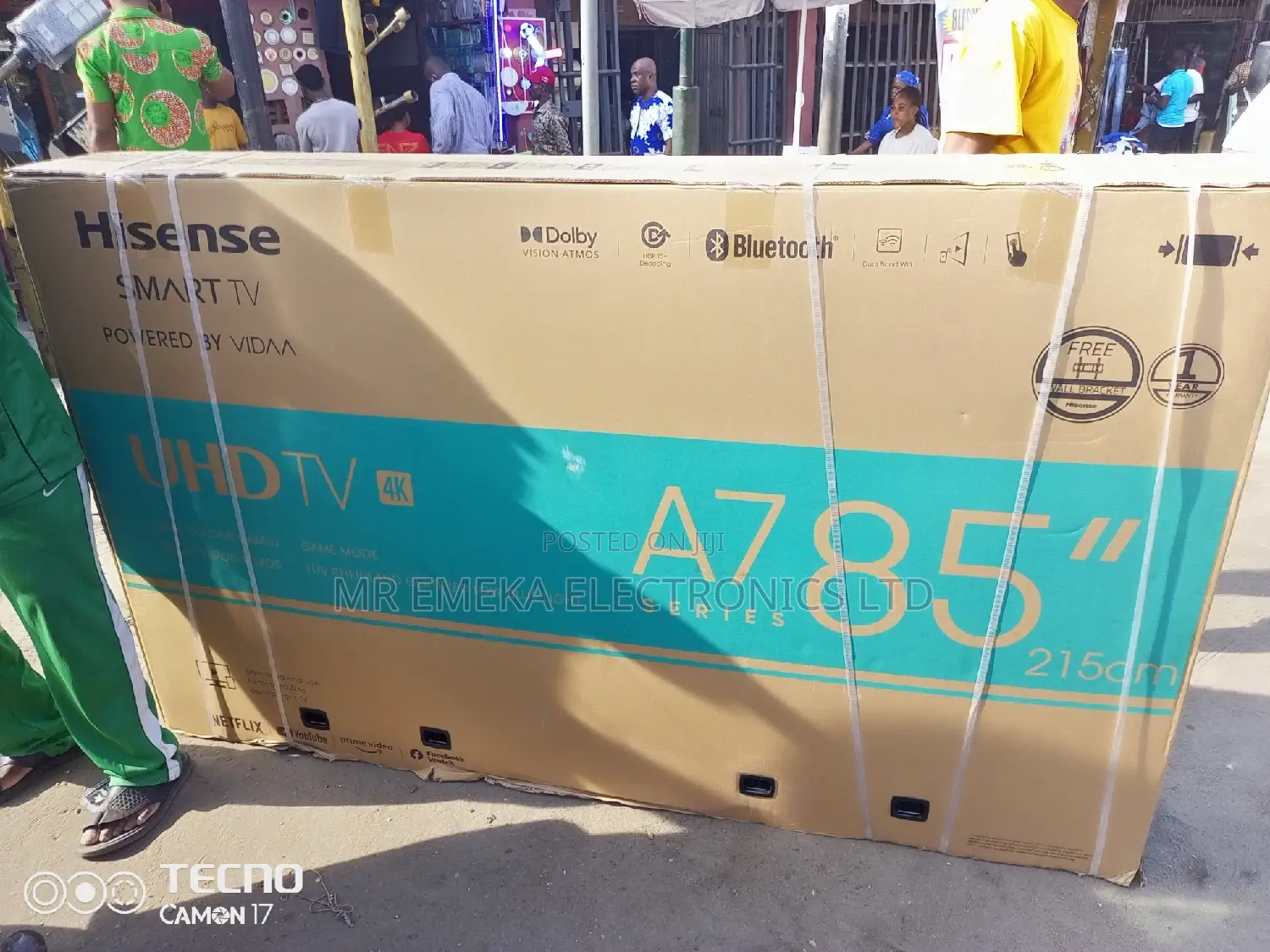 Hisense 85 Inches Smart Tv