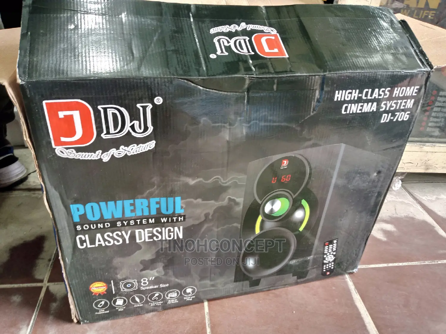 DJ Sound System With Classic Design