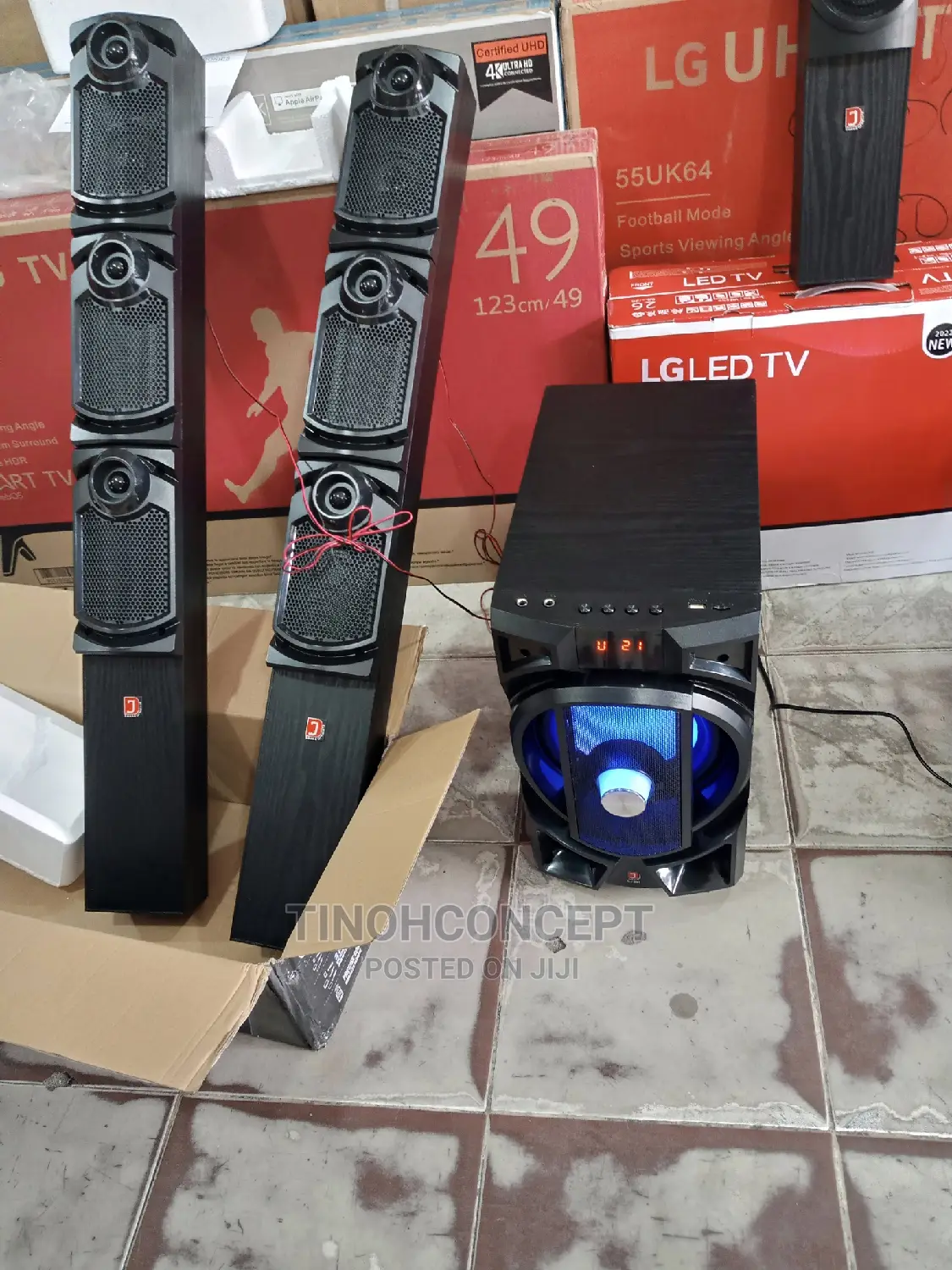 DJ Sound System With Classic Design
