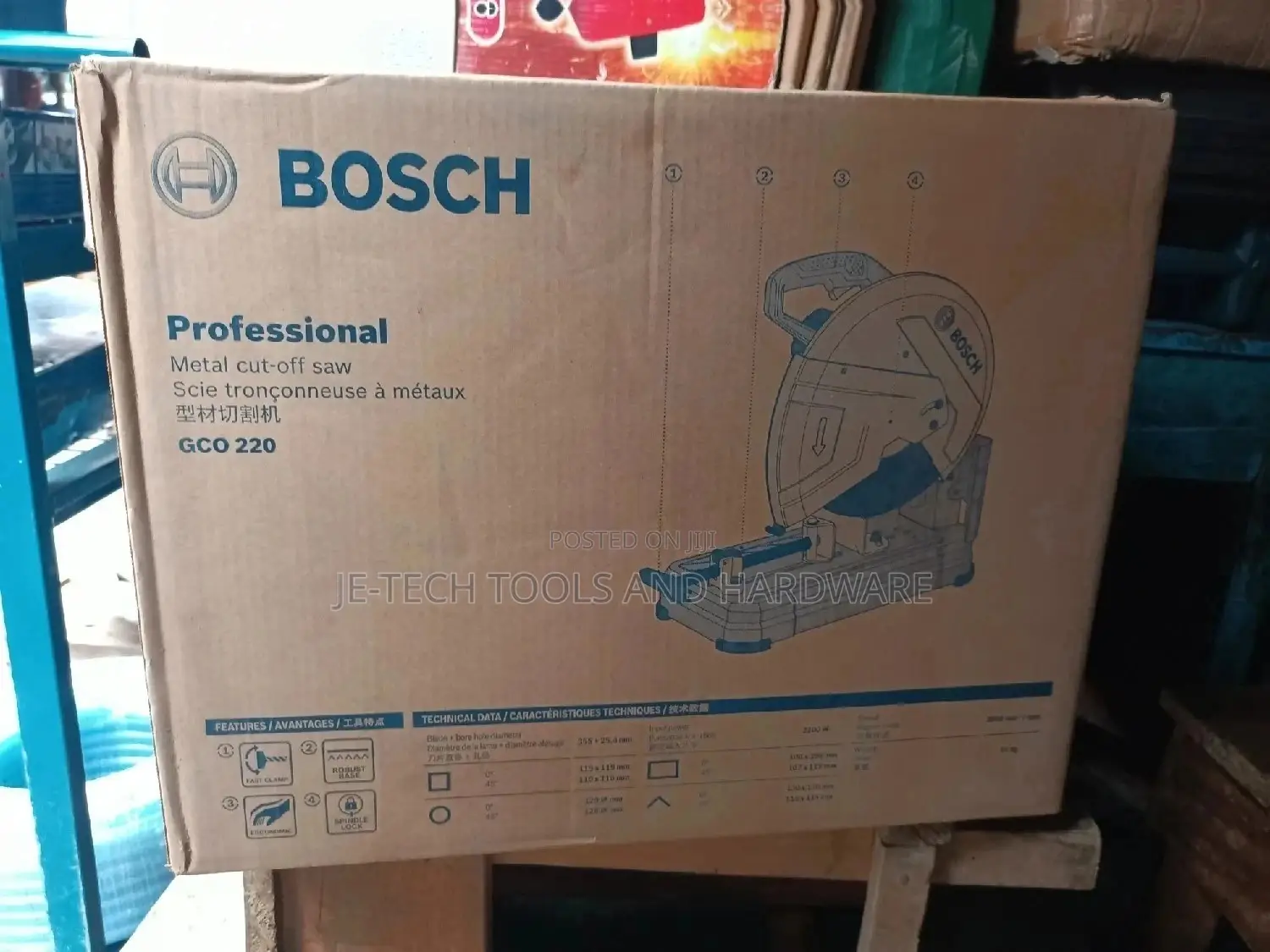 Bosch Gco220 Metal Cut-Off Grinder 2200w