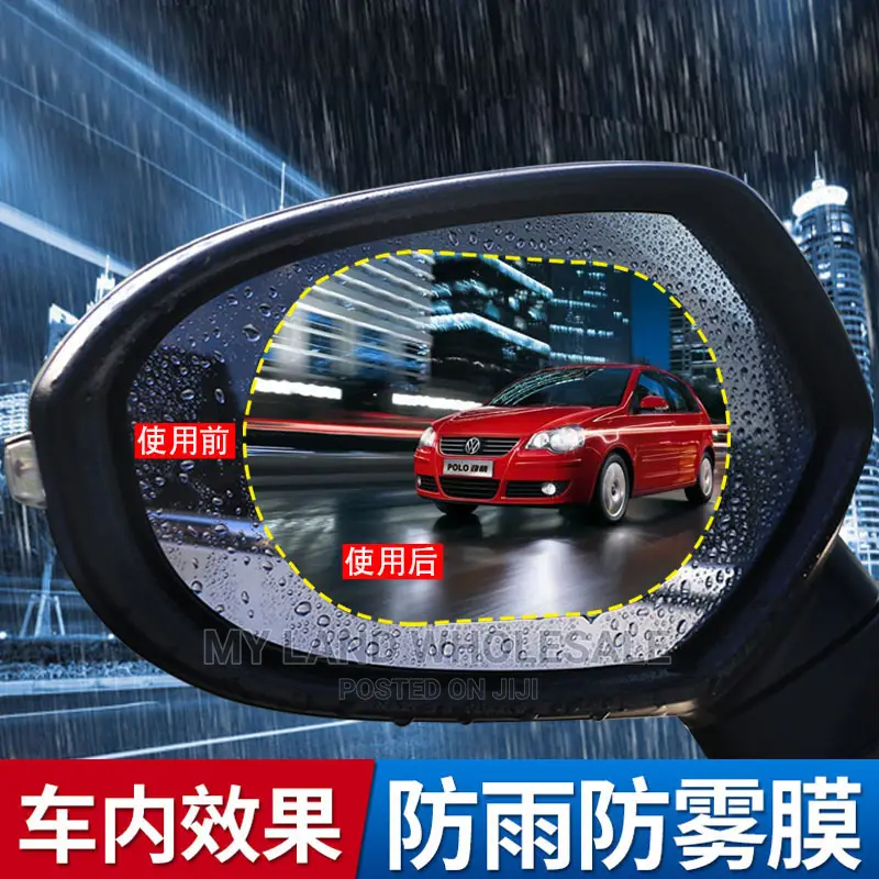 Car Anti-fog Rainproof Film (Both Side Mirror)