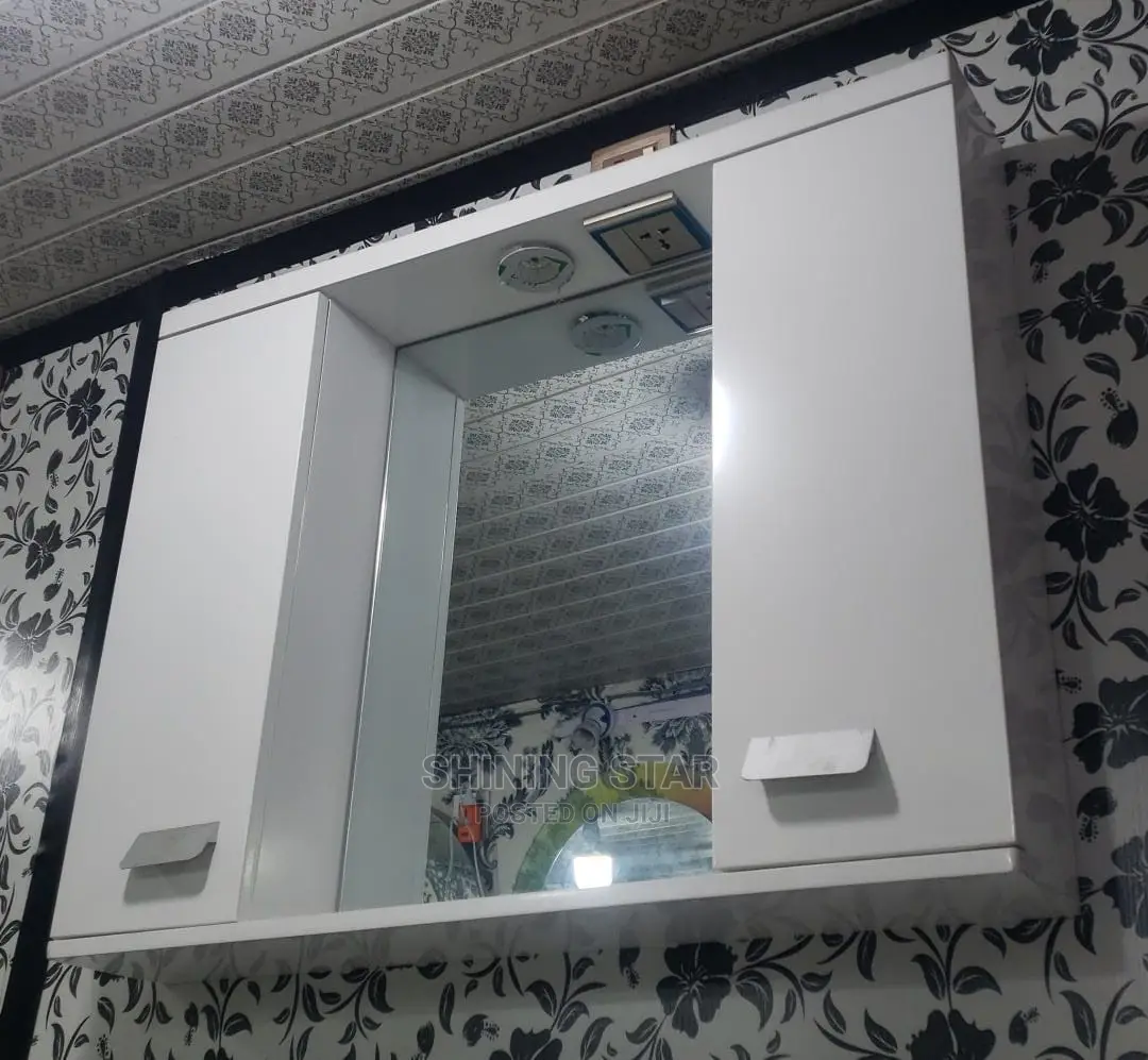 Double Door Cabinet Mirror