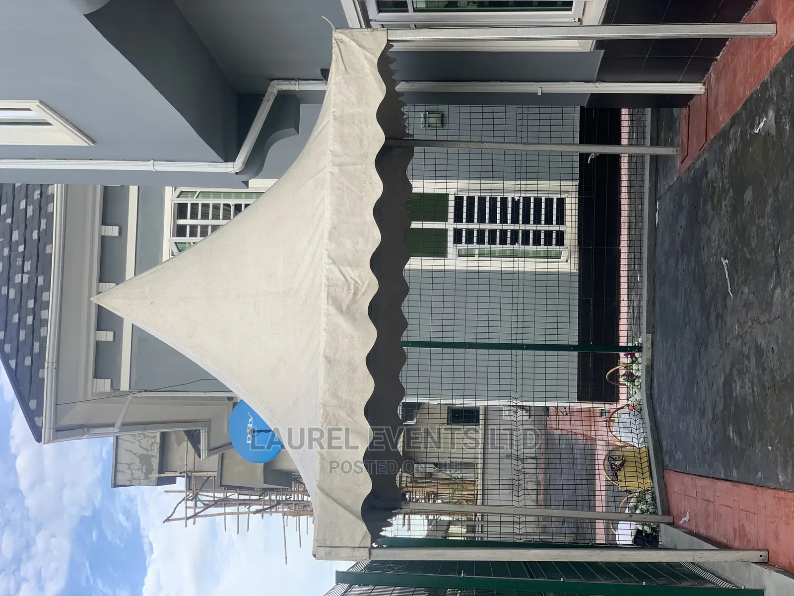 16ft by 16ft Transparent and 10ft by 10ft Tent Vendor Bridal