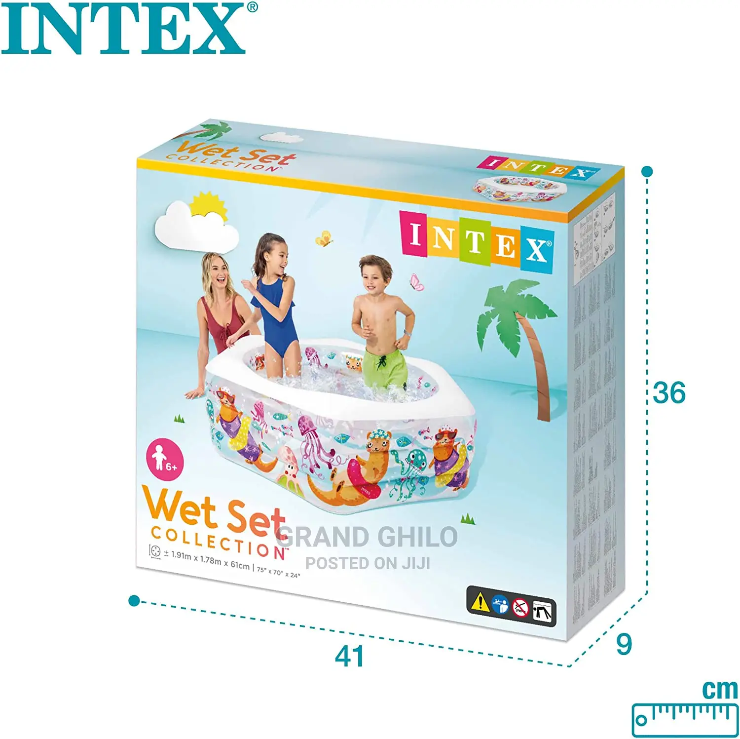 Intex Ocean Reef Inflatable Pool