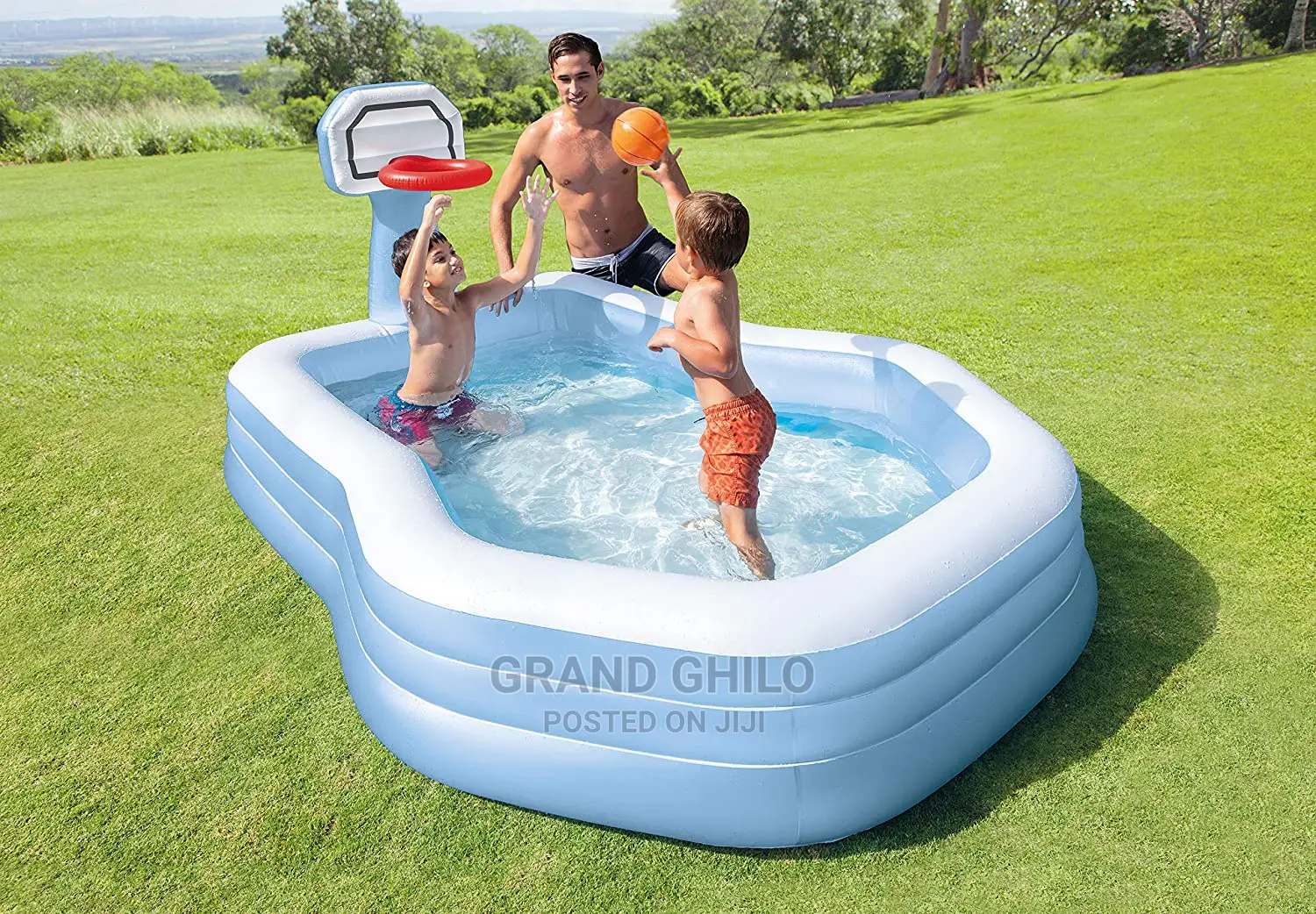 Intex Shooting Hoop Inflatable Family Pool