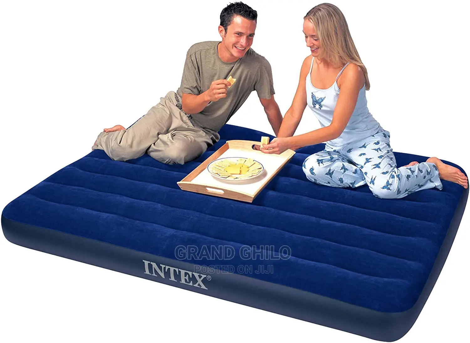 Intex Classic Downy Airbed With Two Pillows