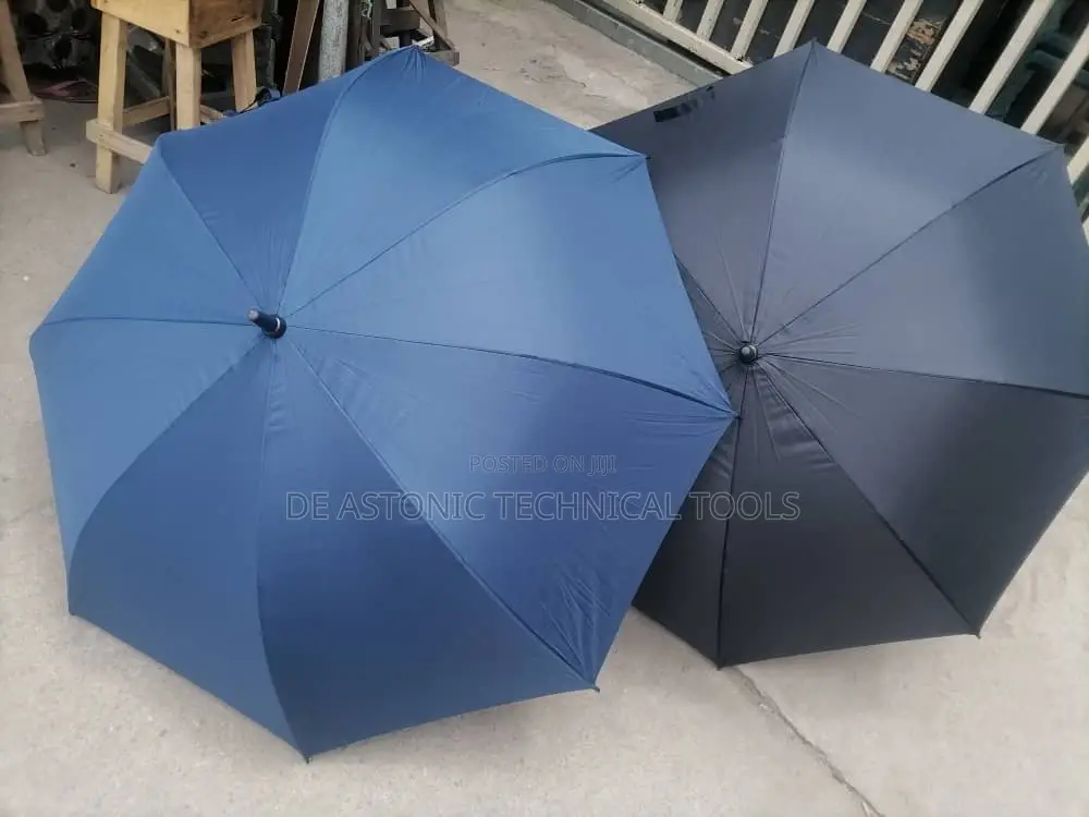 Black and Blue Umbrella