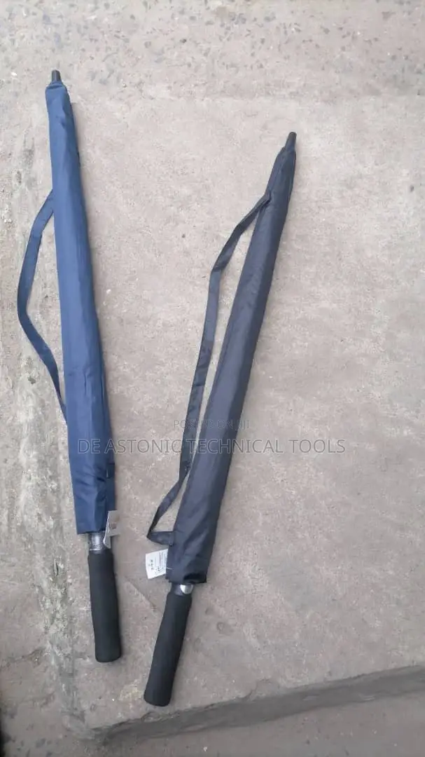 Black and Blue Umbrella