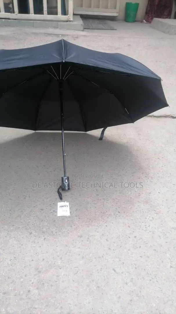 Black Foldable Umbrella