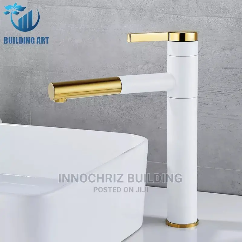 White And Gold Long Mixer
