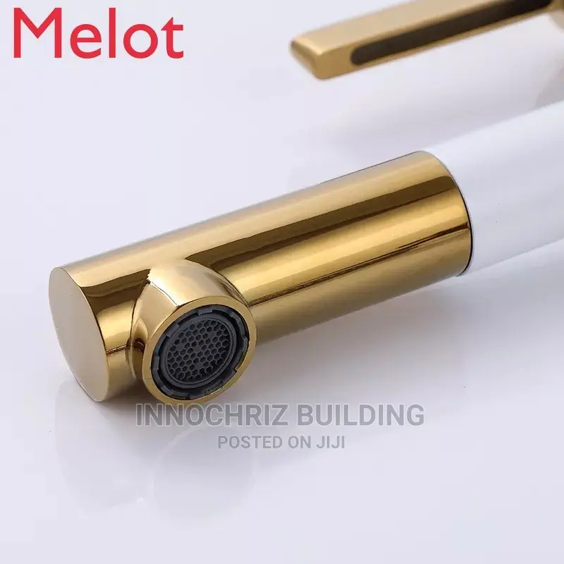 White And Gold Long Mixer