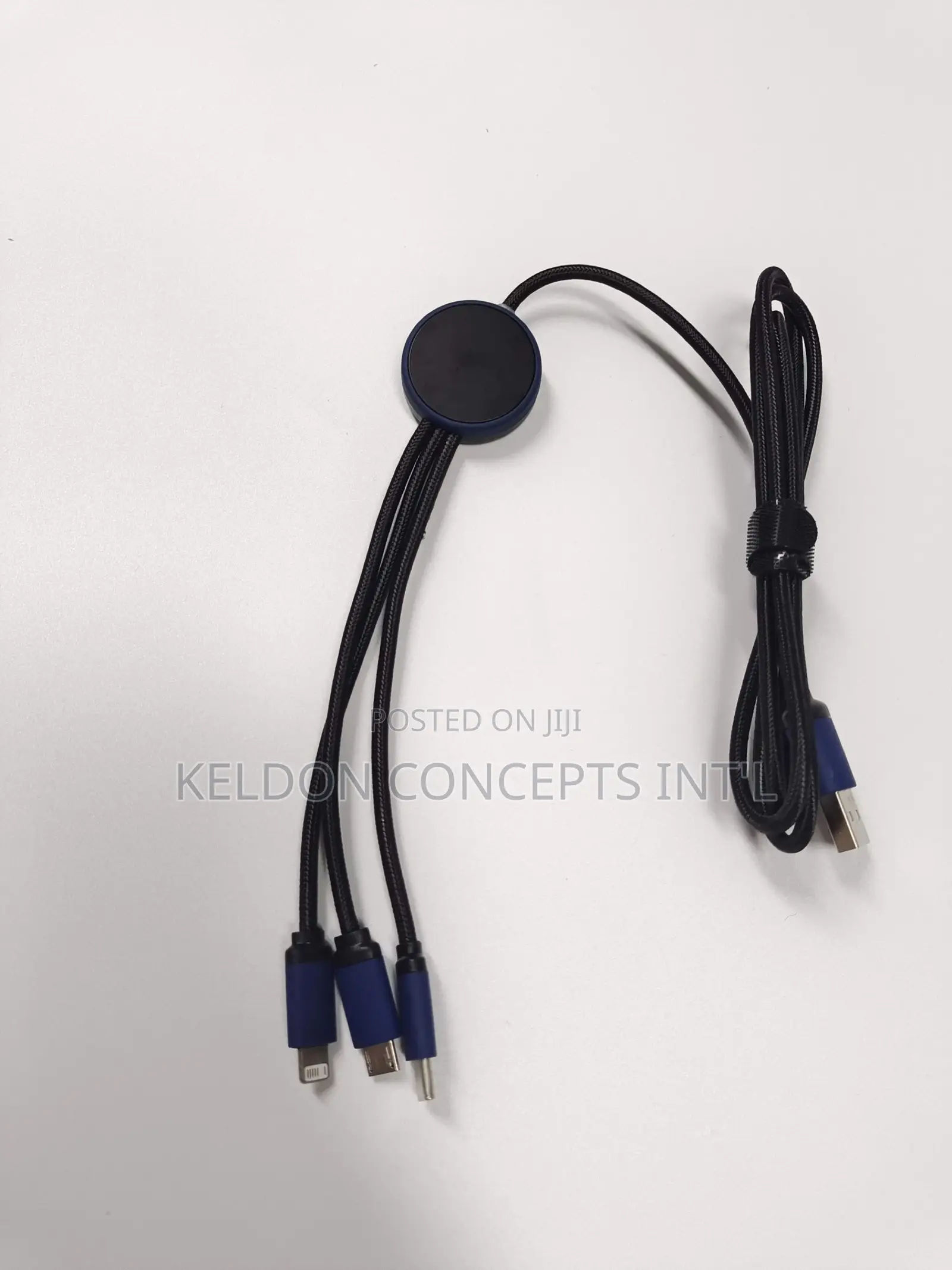 3 in 1 Fast Charging Led Light Up Cable. Moq: 1000pcs