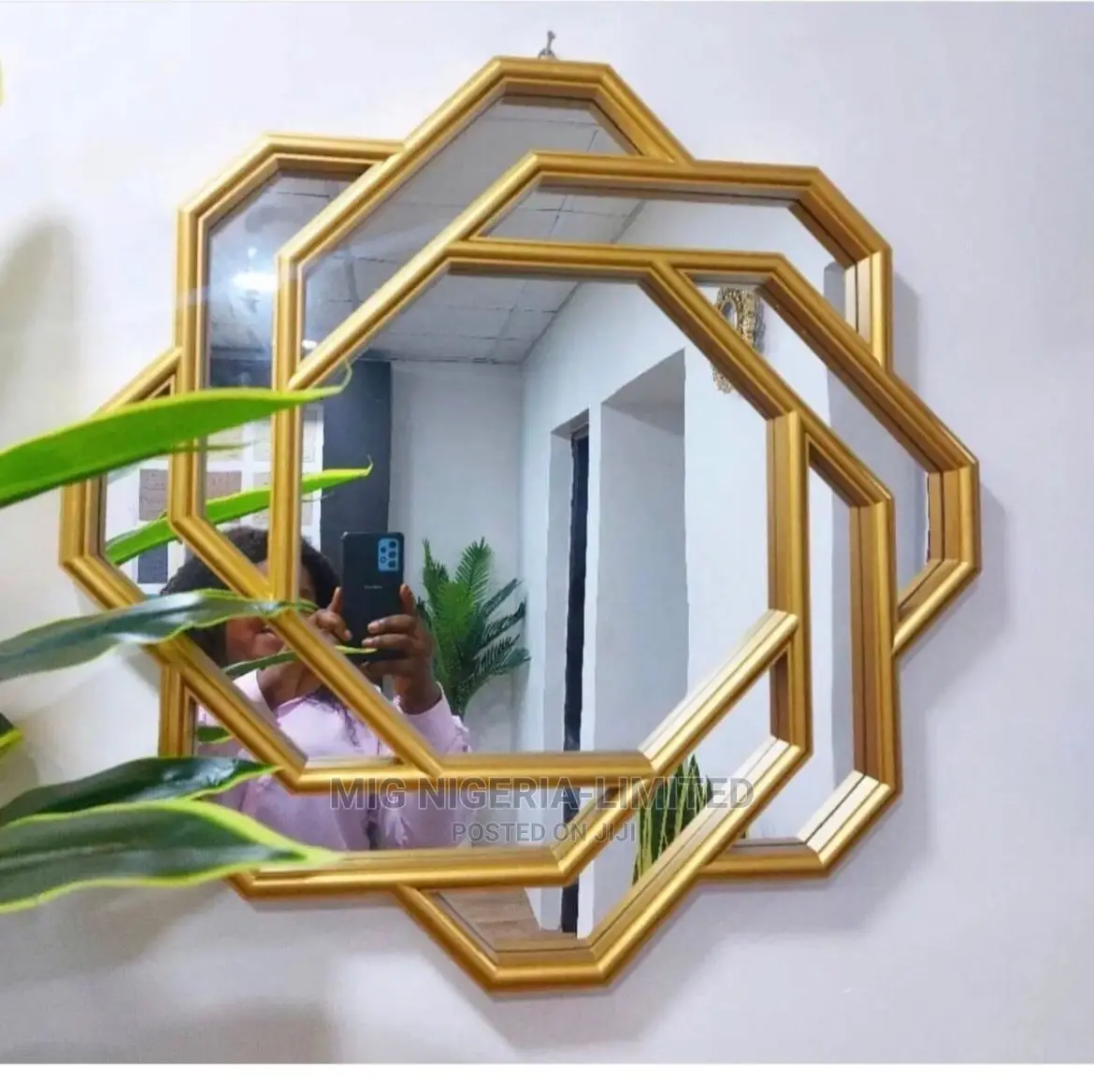Wall Mirror Design Gold Deco
