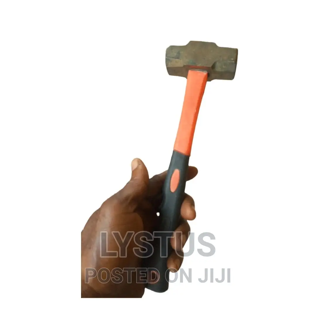 Brass Head Non Spark Hammer Fiber Glass 13-Inch Handle 0.5KG