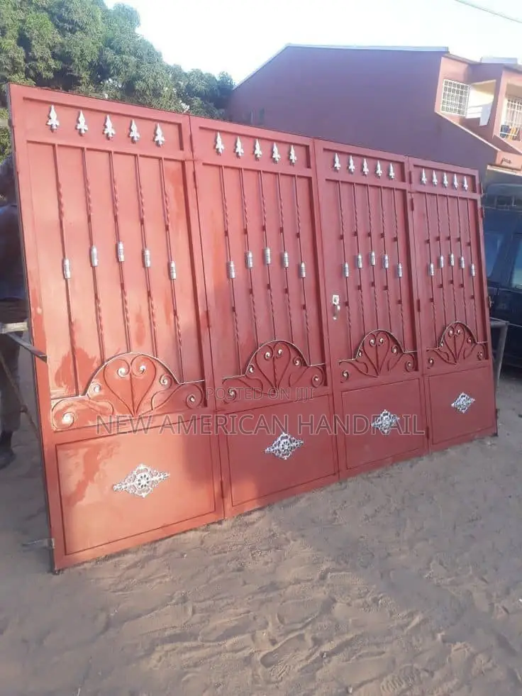 Strong Rot Iron Gates With Antirust