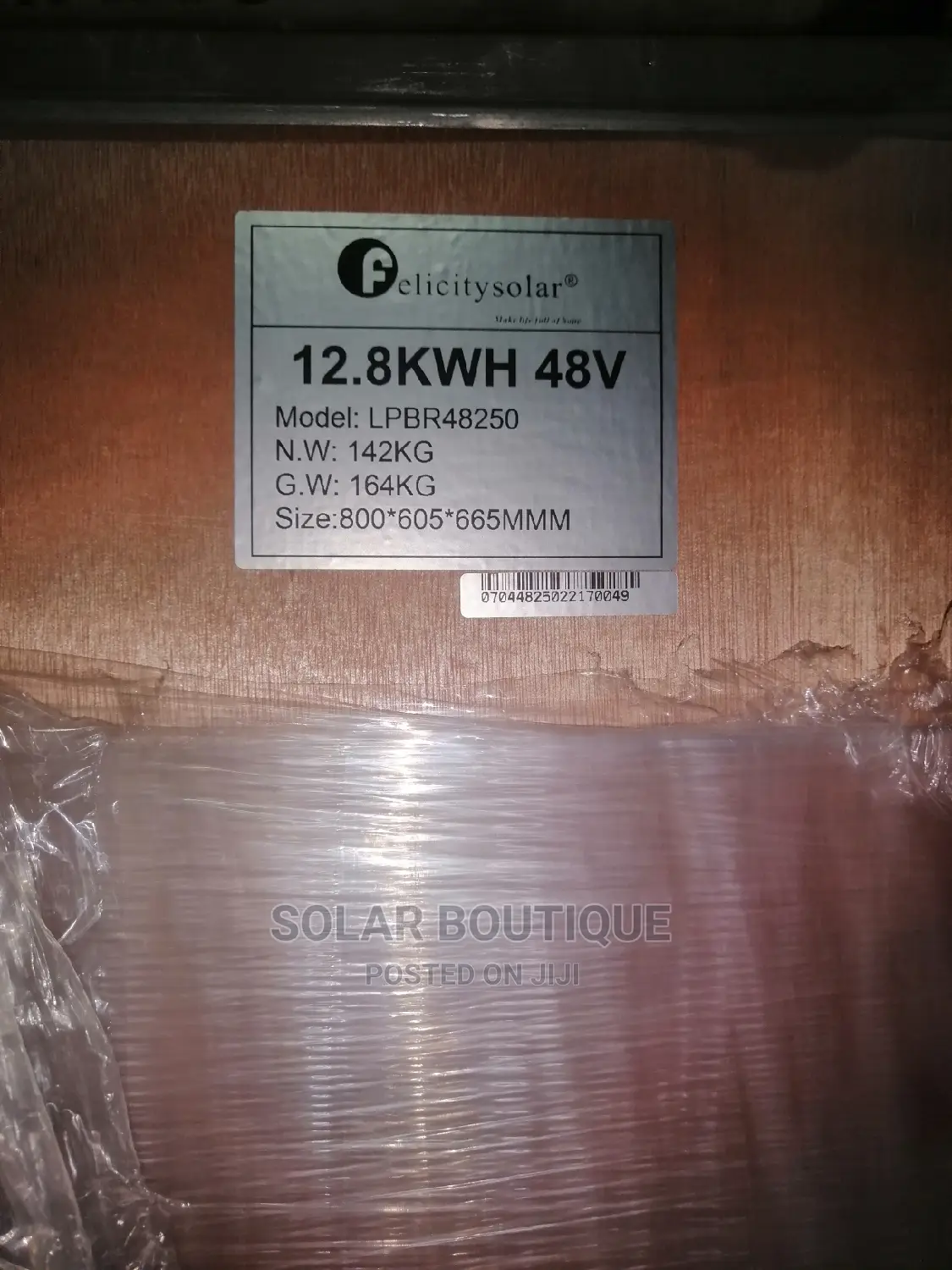 12.8kwh Felicity Lithium Battery