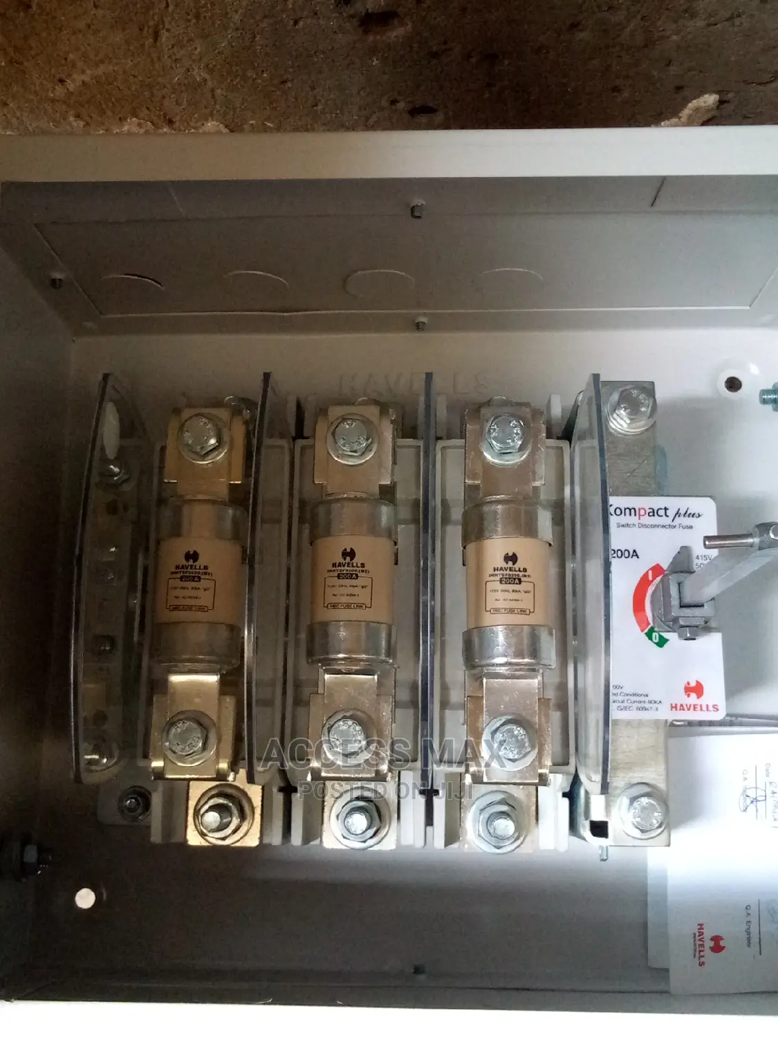 200 Amps Gear Switch