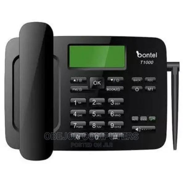 New Bontel T1000 Black Table Phone