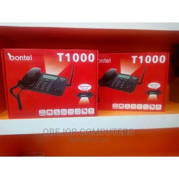 New Bontel T1000 Black Table Phone