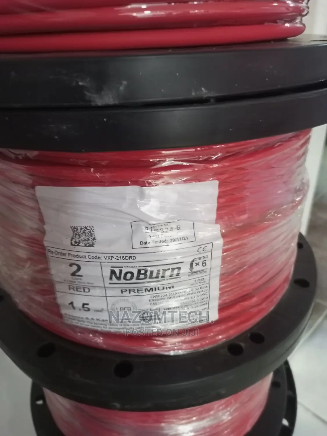 Fire Alarm Cable (No Burn)