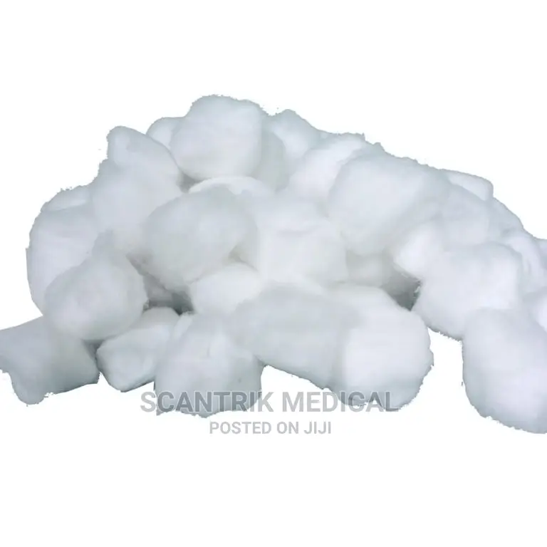 Cotton Wool Balls Use for Surgical Dressings