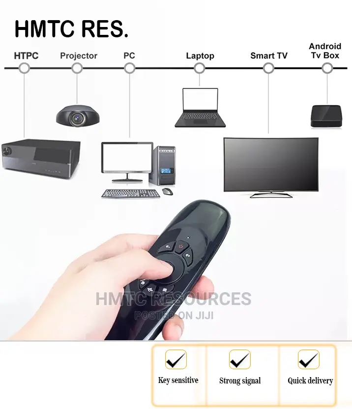 2.4g Air Mouse Rechargeable Wireless Remote Control Keyboard