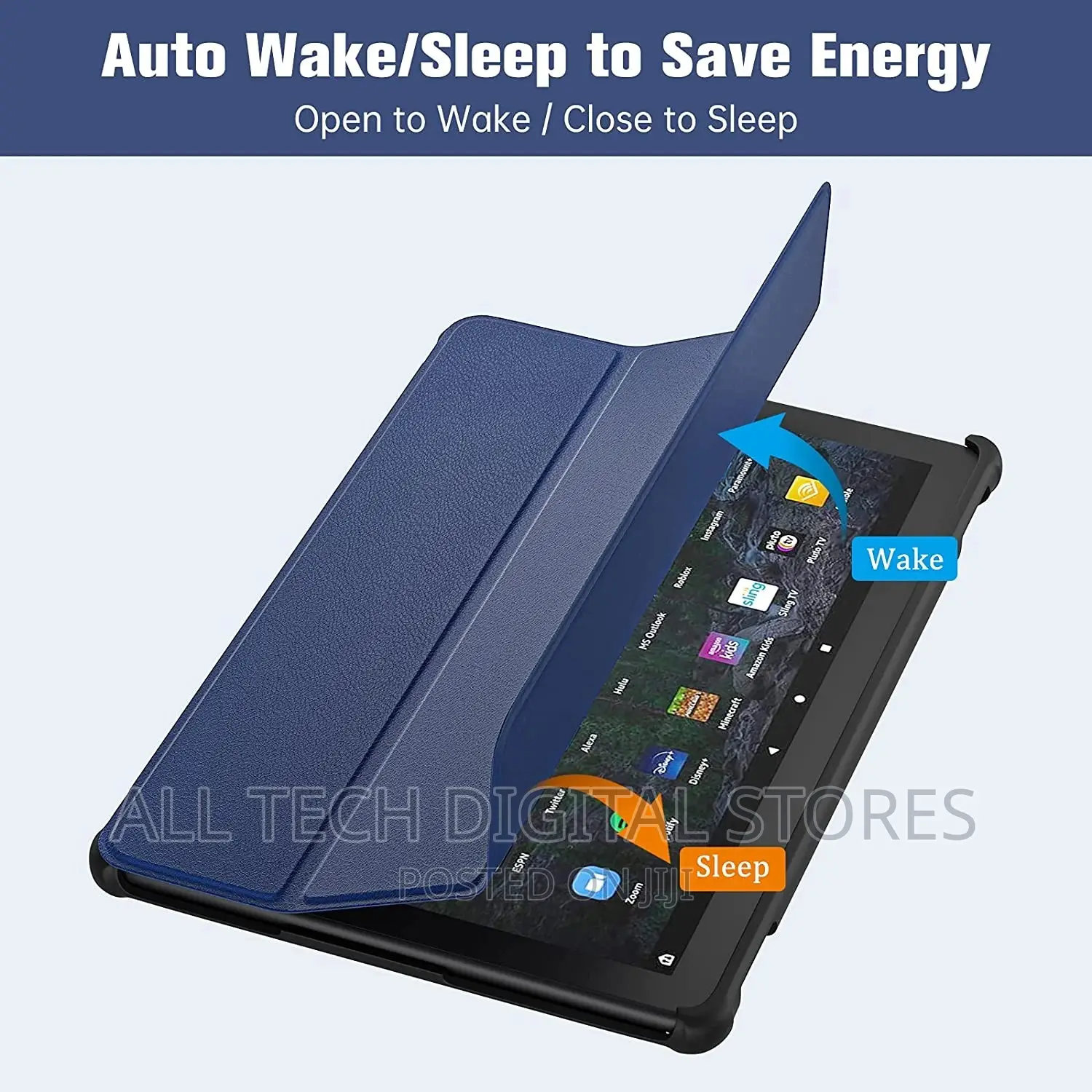 Case for Fire Hd 10 2021 (11th Gen) - Blue