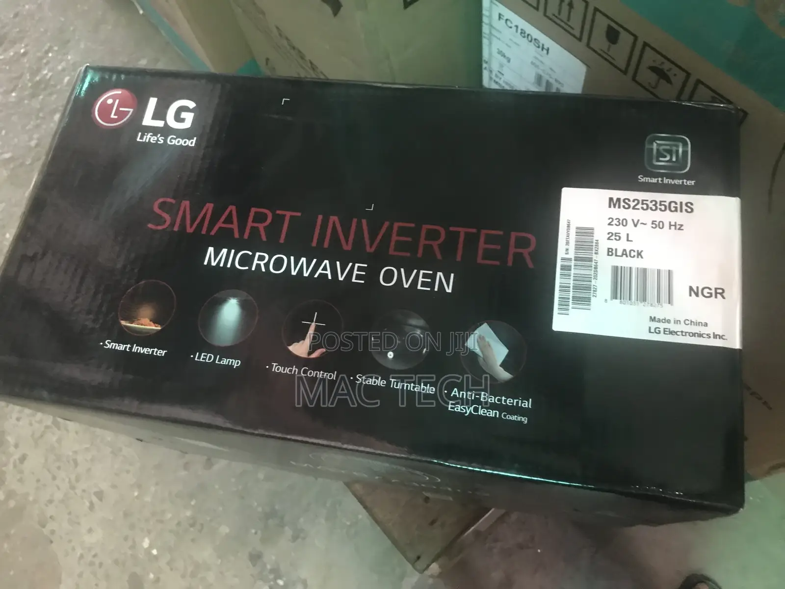LG Microwave Oven. Smart Inverter.MS2535GIS. 25L