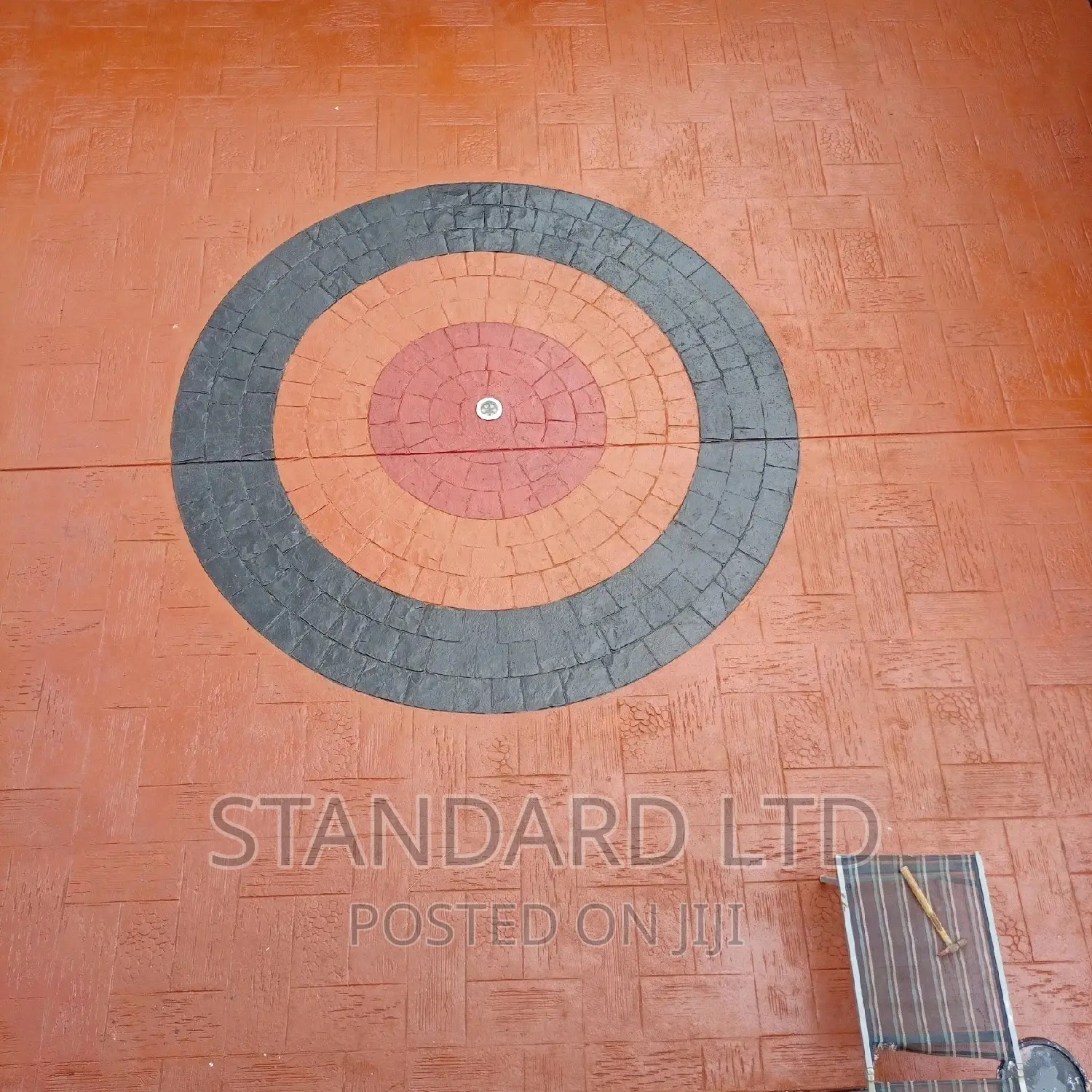 American Modern Stamp Flr