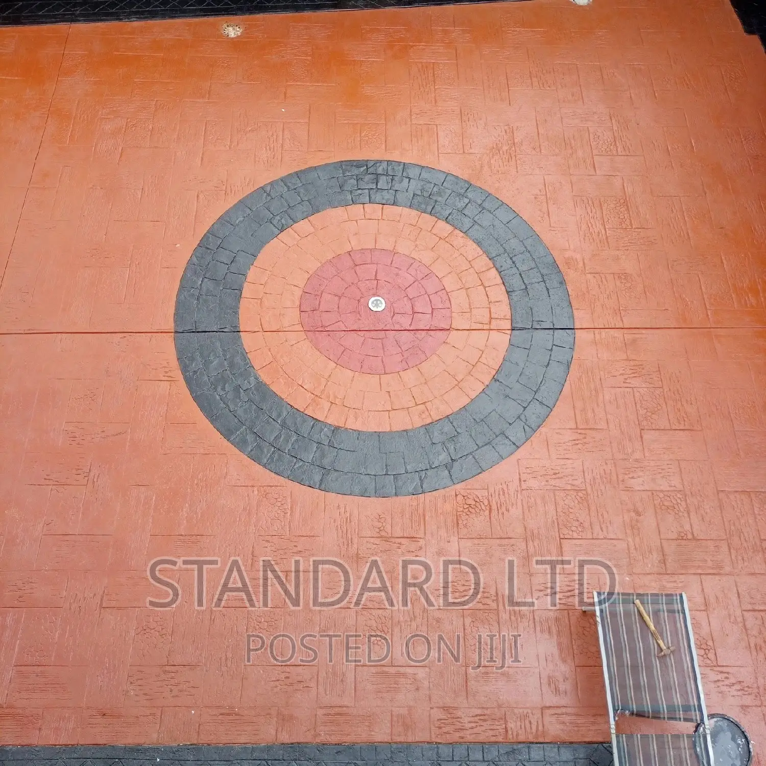 American Modern Stamp Flr
